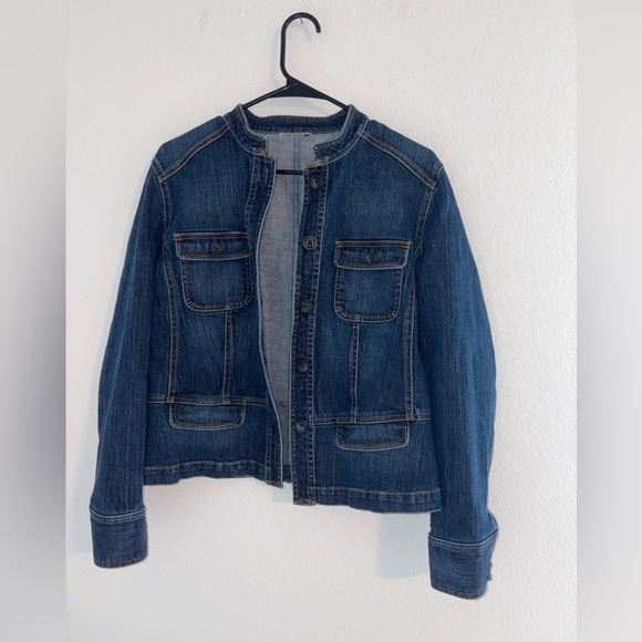 Stretch Denim Jacket - Picture 3 of 9
